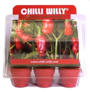 Chilli Willy 6 Pot Kit